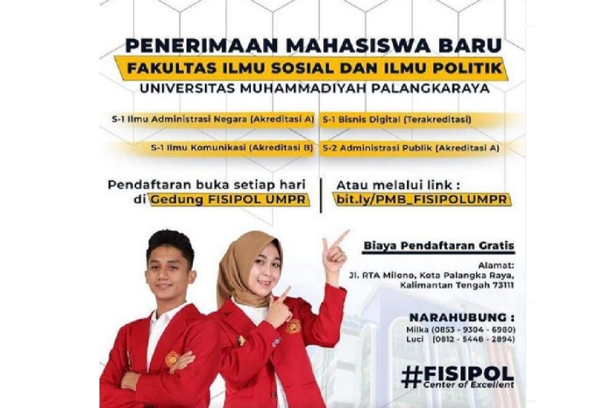 FISIP UMPR buka pendaftaran mahasiswa Prodi Magiter Administrasi Publik