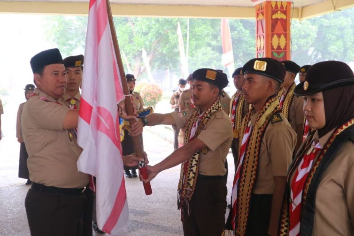 Penjabat Bupati Lampung Barat lepas peserta Rainas XII Tahun 2023