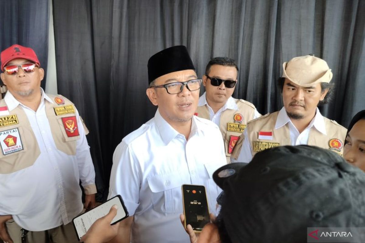 Kader Partai Gerindra gelar konsolidasi akbar di Dramaga Bogor