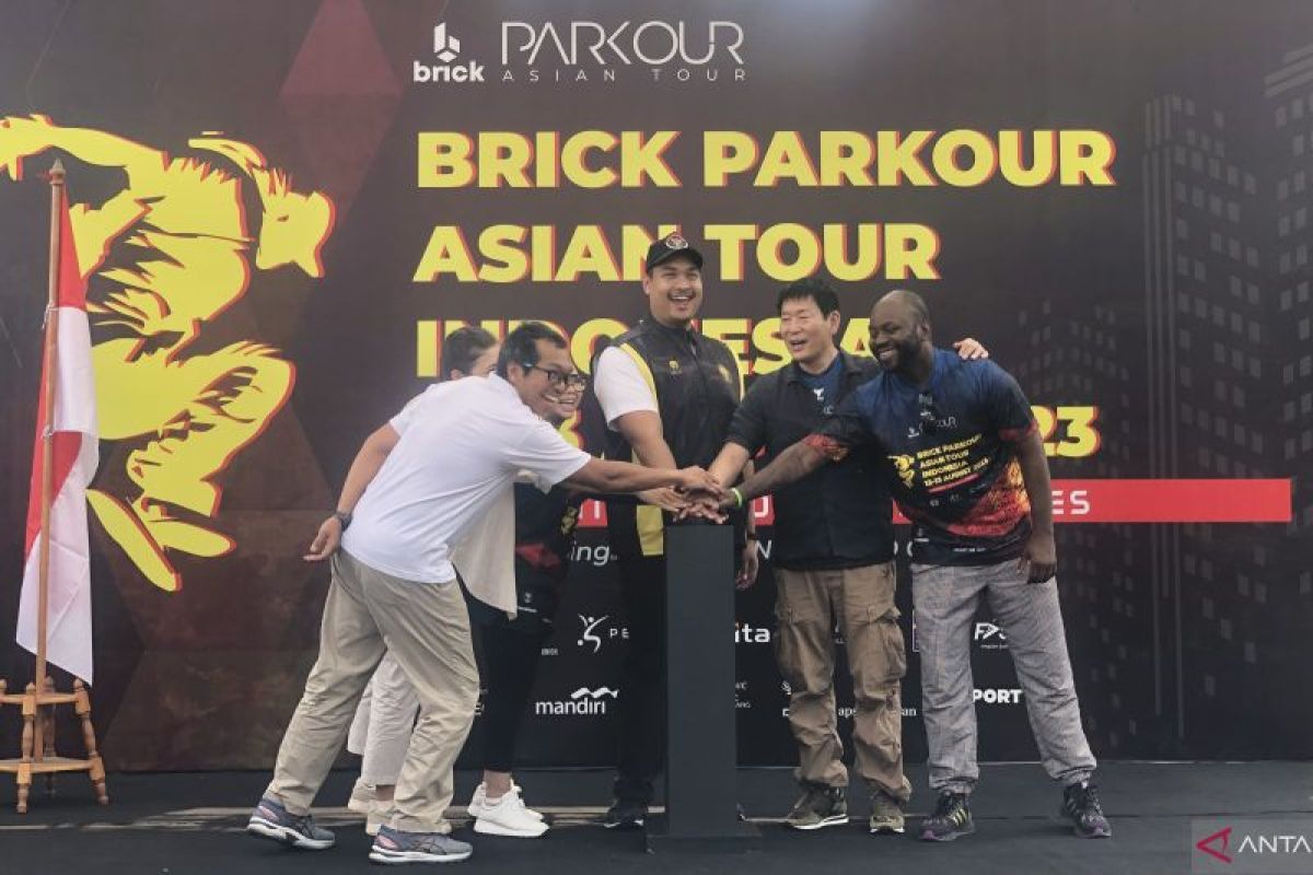 Minister Ariotedjo launches 1st series of Brick Parkour Asian Tour