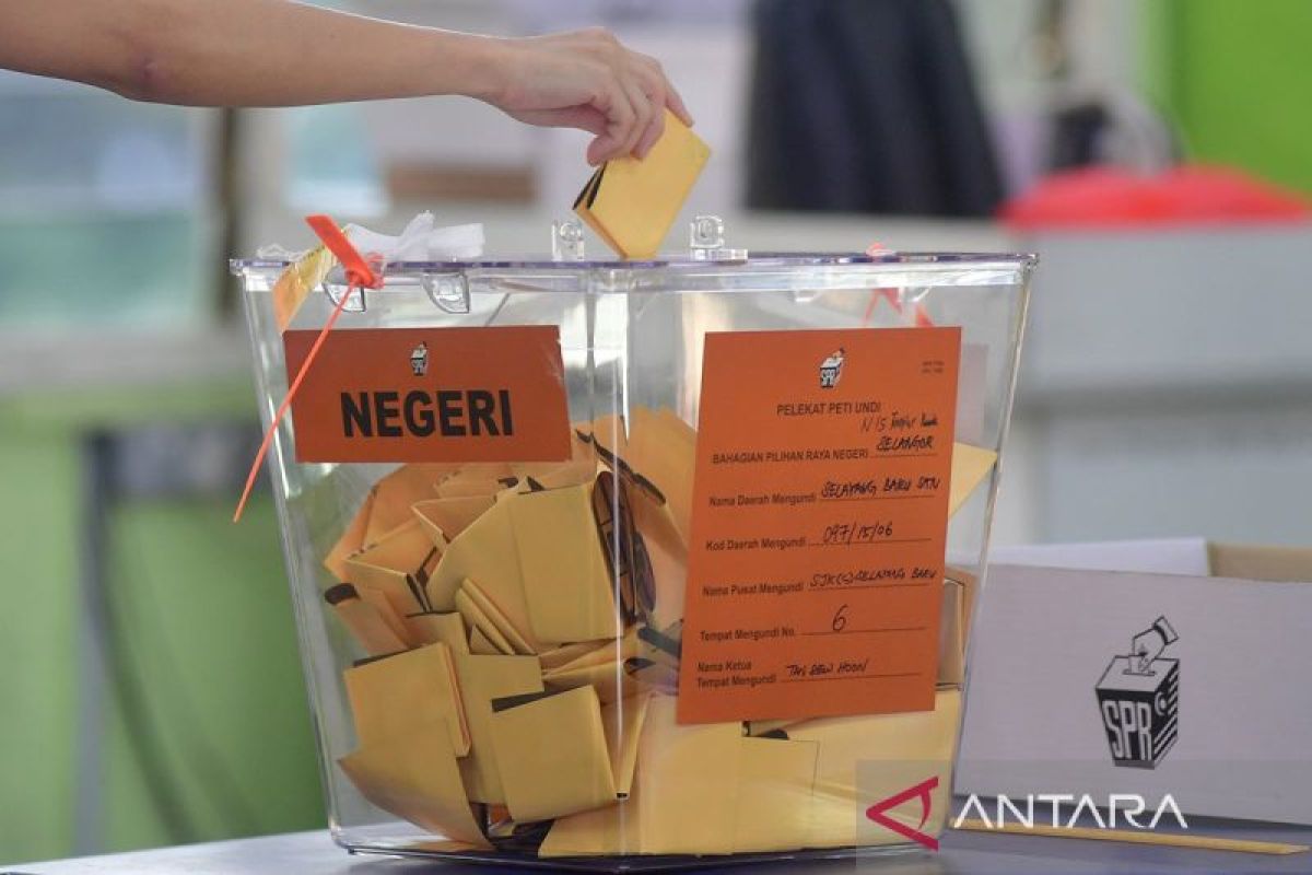 Lebih 50 persen warga Malaysia di enam negeri salurkan suara