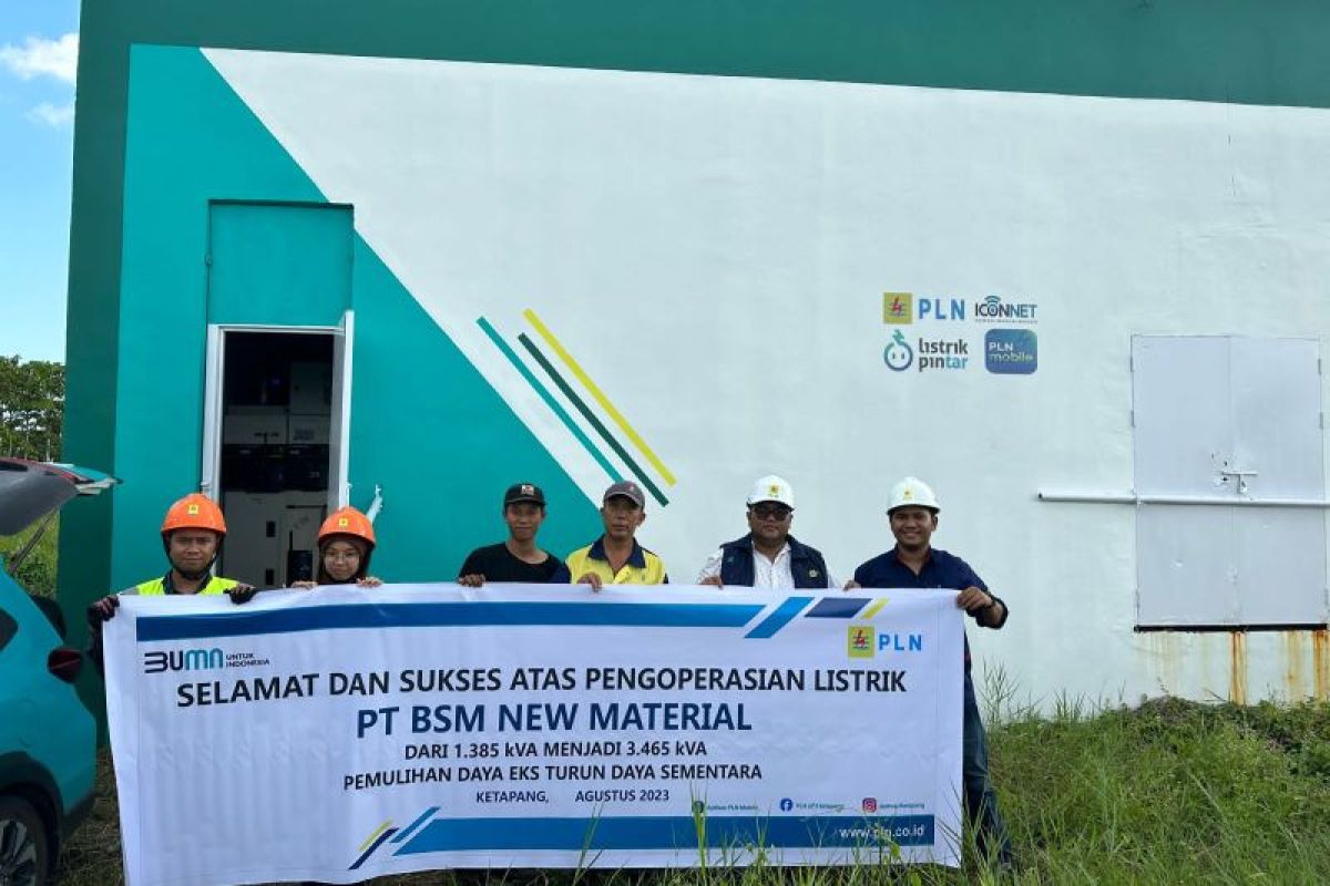 PT BSM Ketapang tambah daya listrik