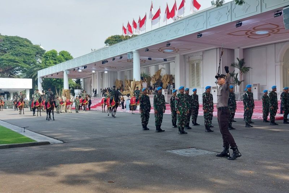 Istana Kepresidenan gelar gladi kotor Upacara Detik-Detik Proklamasi