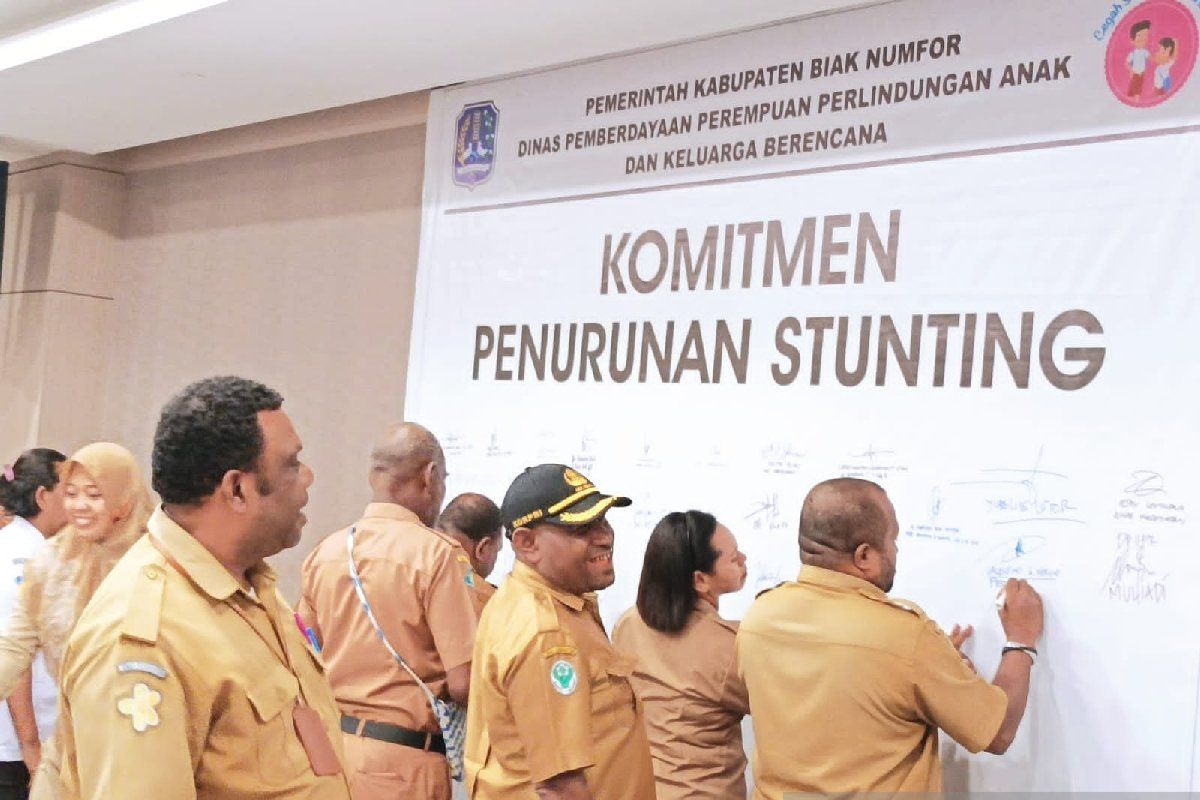 Pemkab Biak fokuskan lokus penanganan stunting di 25 kampung