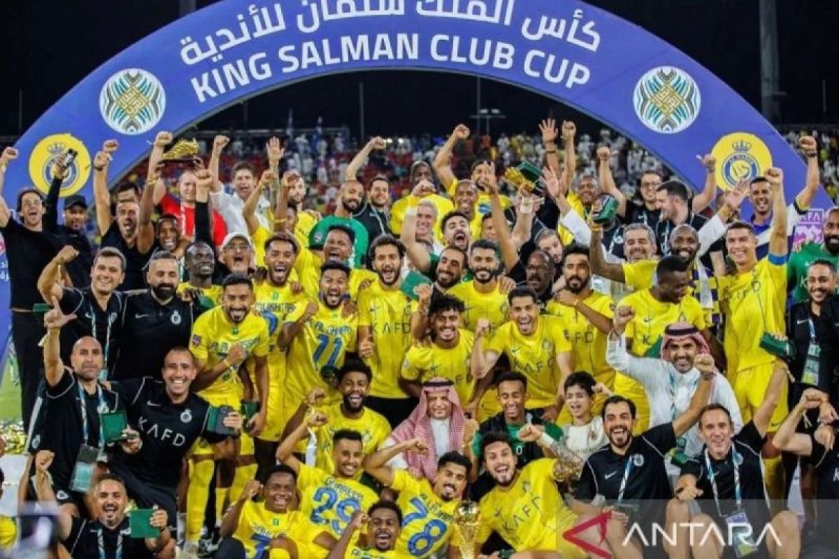 Ronaldo cetak dua gol,  Al-Nassr juara Arab Club Champions Cup 2023