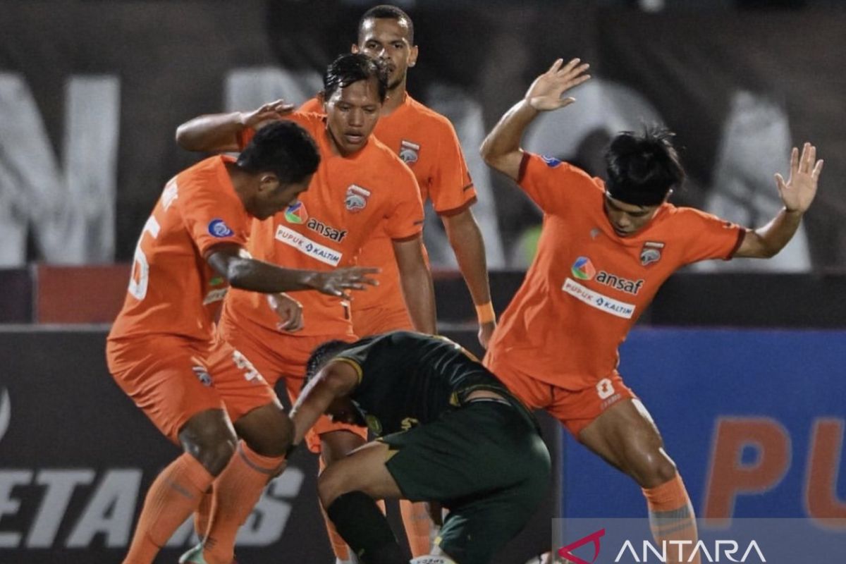 Borneo FC menang tipis 3-2 atas Persikabo di Samarinda