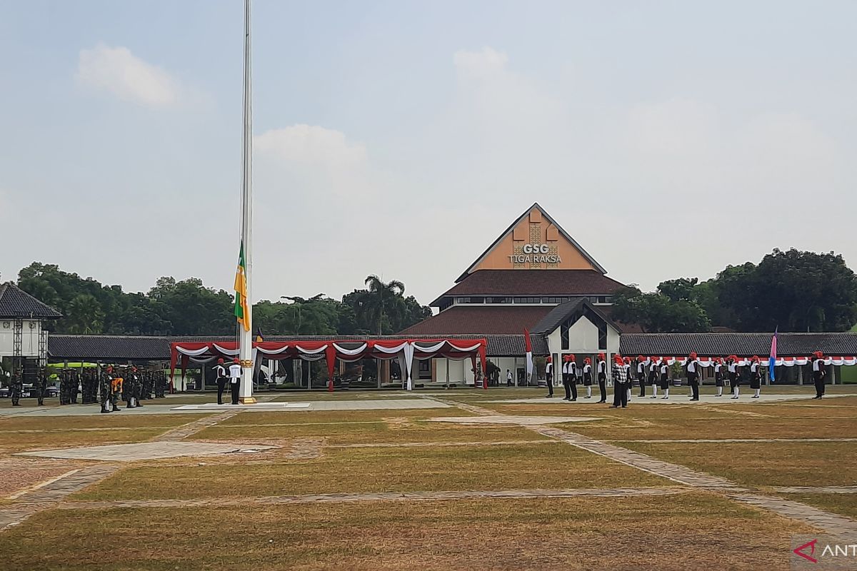 50 calon Paskibraka Tangerang disiapkan untuk Upacara Detik-Detik Proklamasi