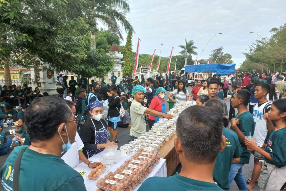 NFA bagikan 10 ribu porsi dengan menu pangan lokal di Kupang