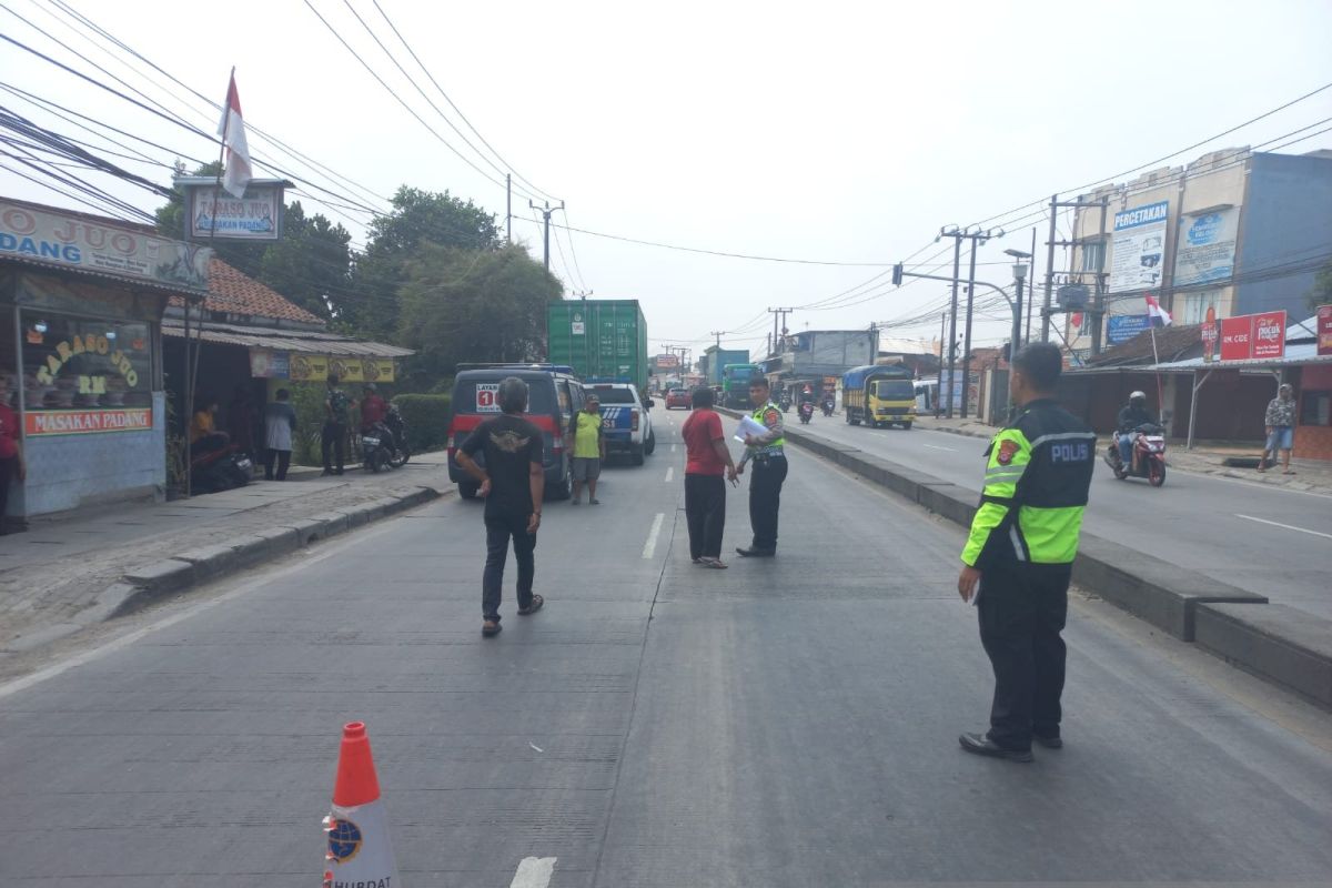 Pelajar di Tangerang tewas terlindas truk trailer