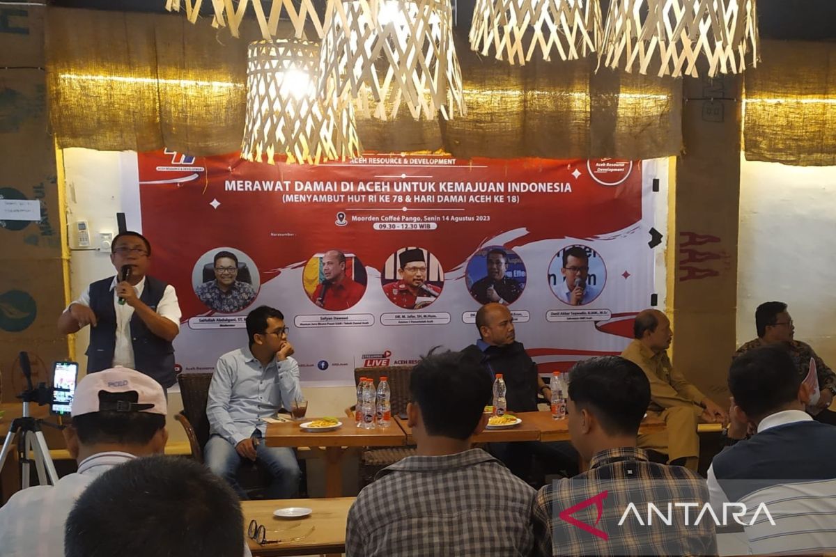 Pemprov: Perdamaian Aceh diisi dengan pembangunan