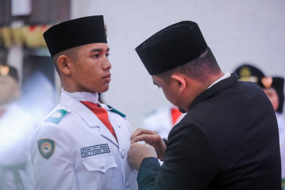 Wali Kota Medan kukuhkan 42 anggota paskibra