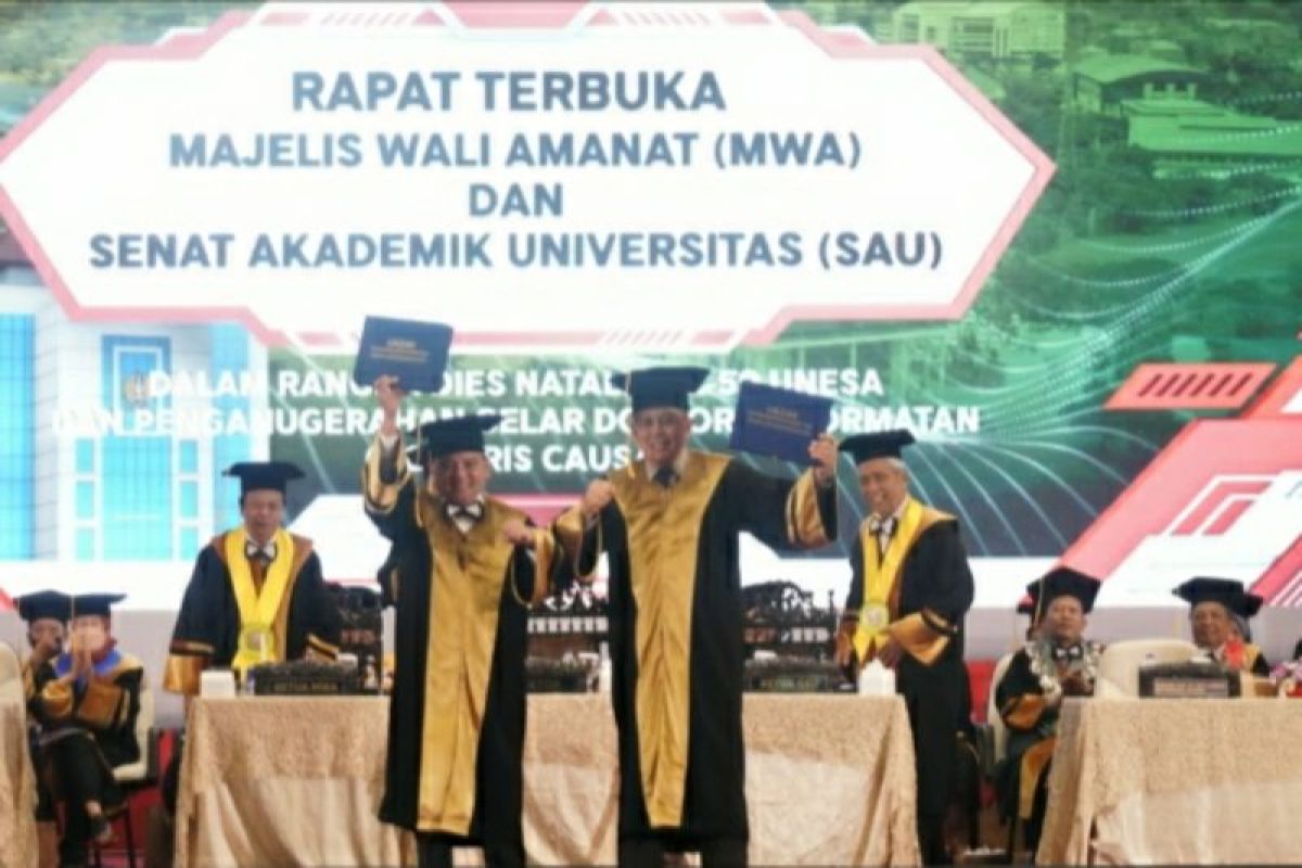 Sekjen Kemenkumham dianugerahi doktor "honoris causa" dari Unesa