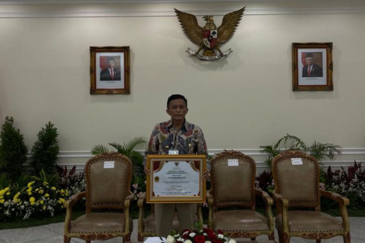 Penyangga pangan nasional, Lombok Tengah raih penghargaan Presiden