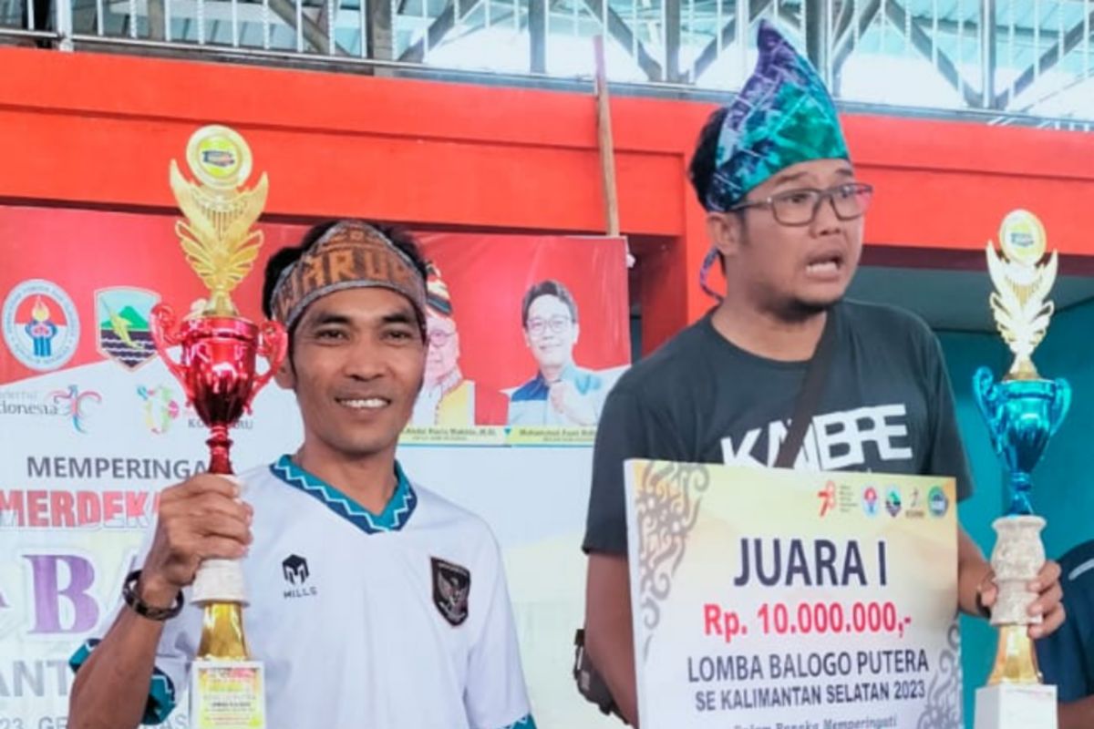 Tim Balogo Tabalong raih juara kedua se-Kalsel