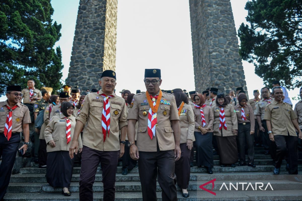 Peringatan Hari Pramuka Di Bandung - ANTARA News Jawa Barat