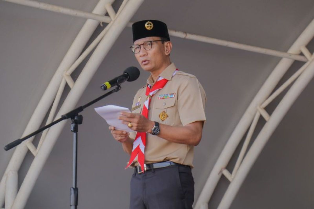 Wali Kota Mataram mengajak Pramuka komitmen kembangkan kepemimpinan