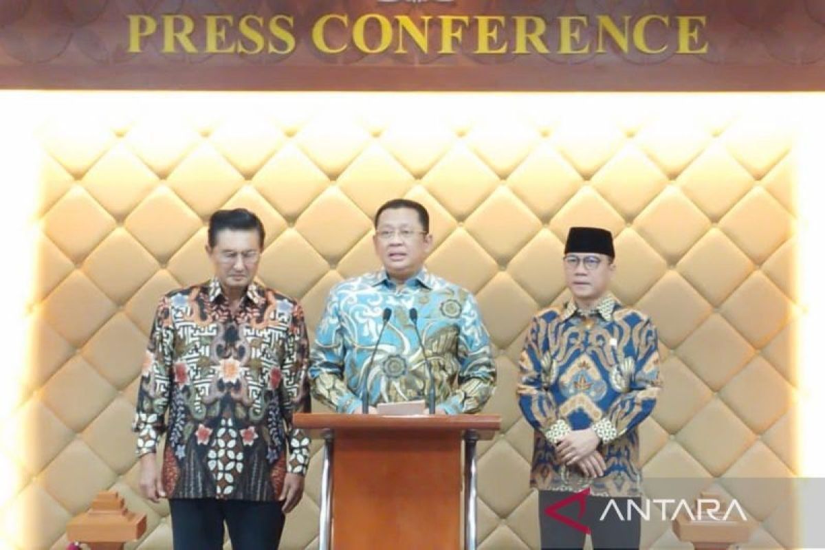 Ketua MPR RI Bambang Soesatyo sampaikan agenda sidang tahunan MPR RI tahun 2023
