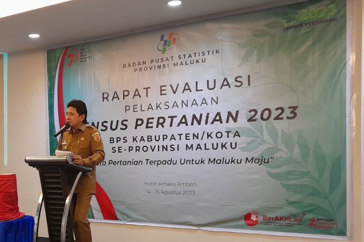 Pemprov Maluku: ST 2023 momentum perbaikan tata kelola pertanian berbasis data