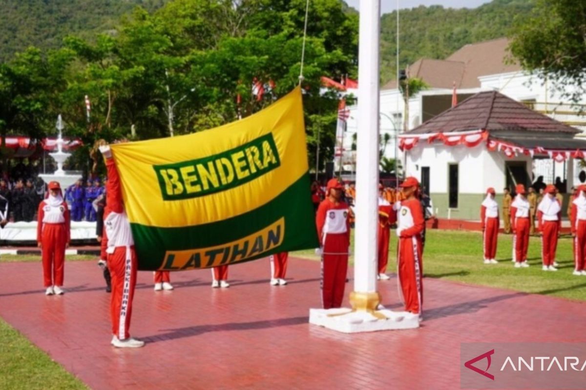 Paskibra Provinsi Gorontalo mulai lakukan gladi bersih