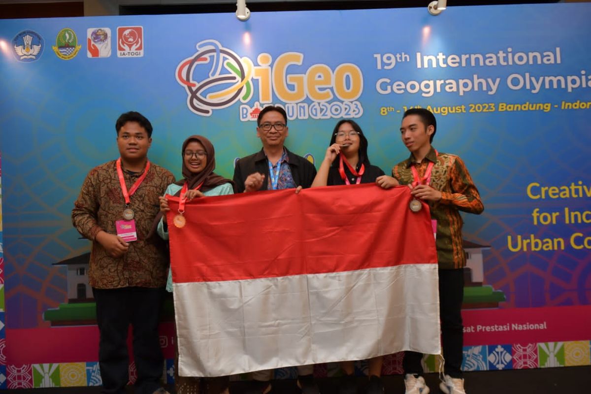 Kemendikbudristek: Indonesia raih empatmedali dalam iGeo 2023