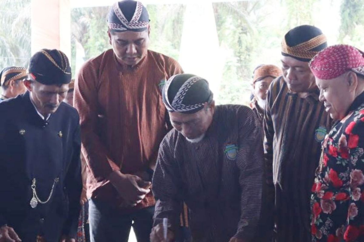 Bupati Merangin resmikan Pendopo Sasono Langen Mulyo