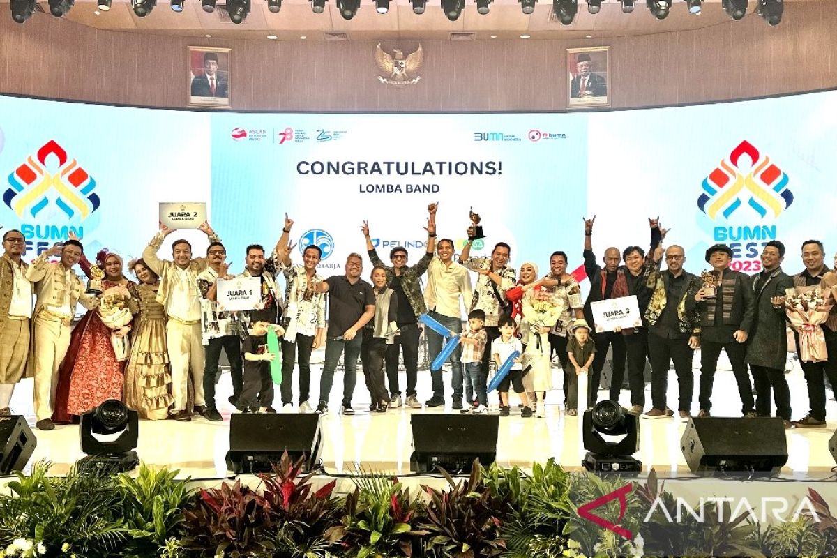 Band Pegadaian Raih Juara 3 di Ajang BUMN Fest 2023