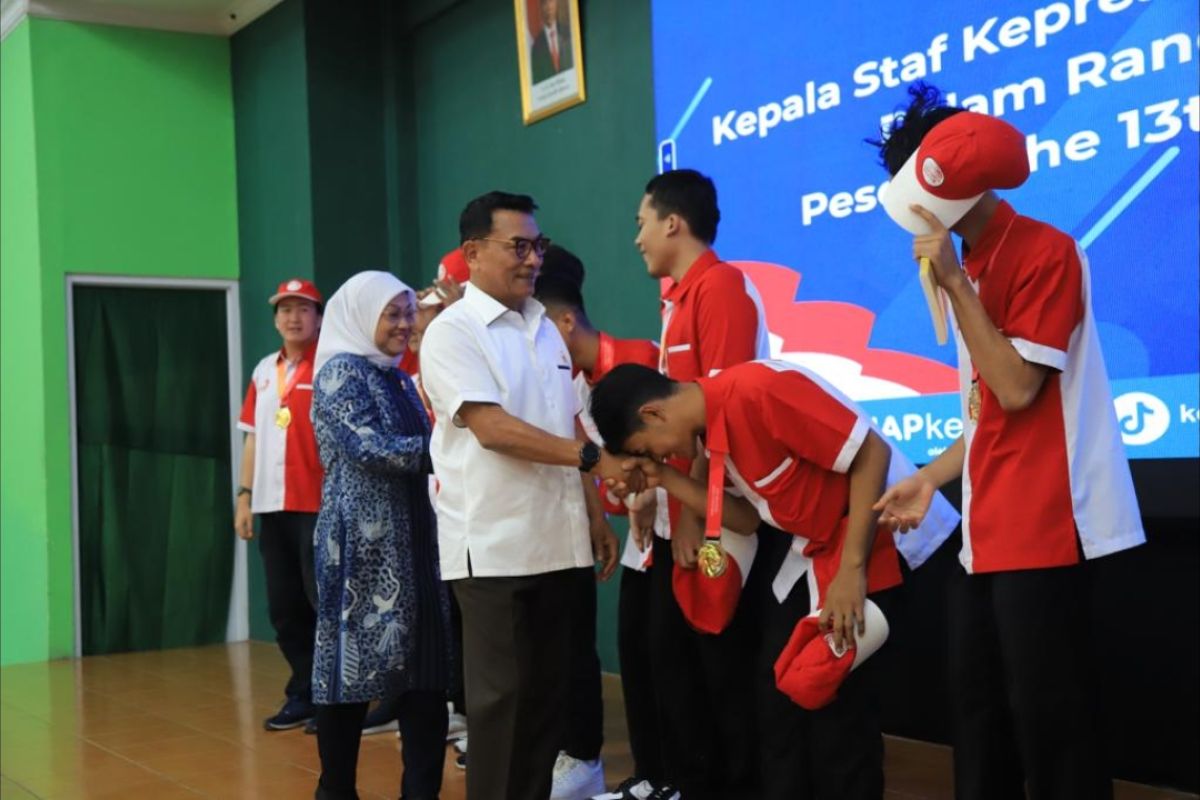 Moeldoko: Indonesia Juara umum WSA 2023 menunjukkan SDM kompeten