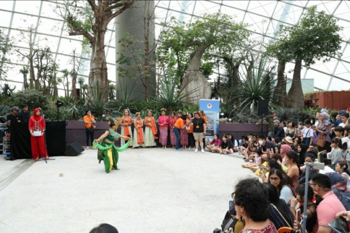 KBRI untuk Singapura tampilkan keragaman Indonesia dalam Festival Anggrek ASEAN