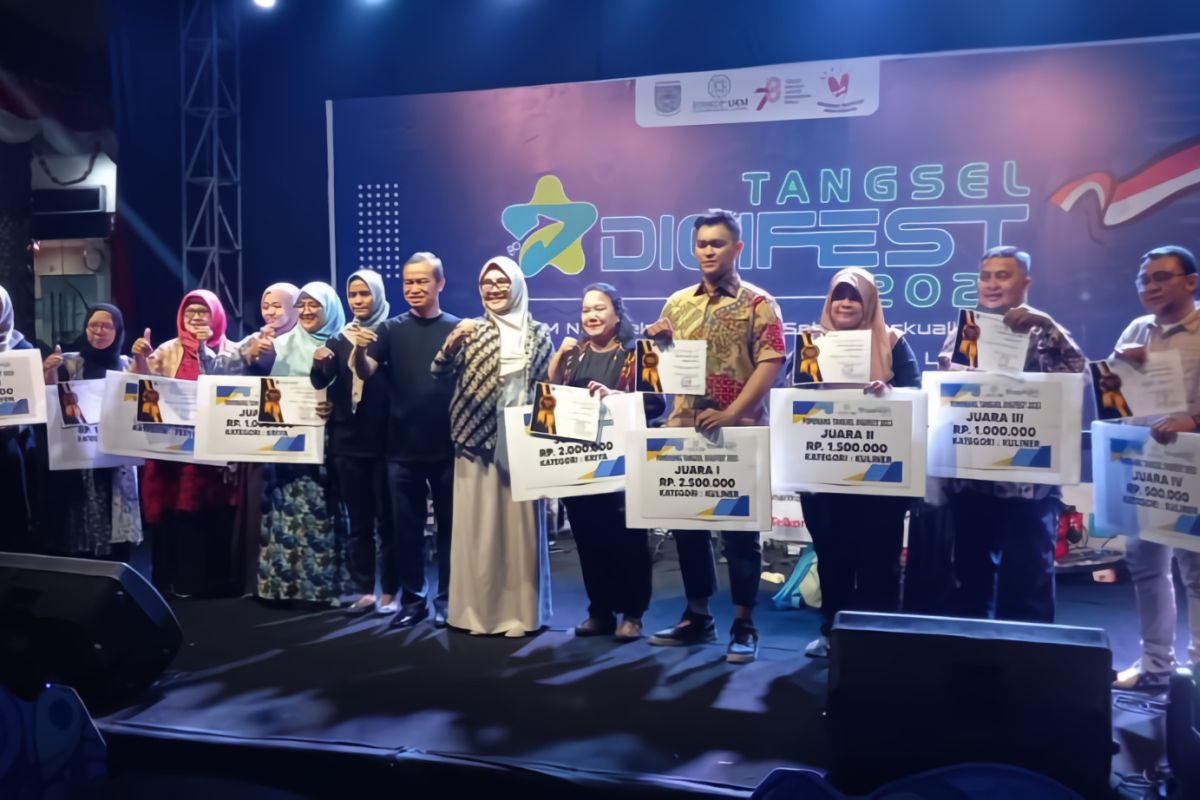 Ukir Prestasi, UMKM Binaan PLN Sabet Juara pada Tangerang Selatan Digifest