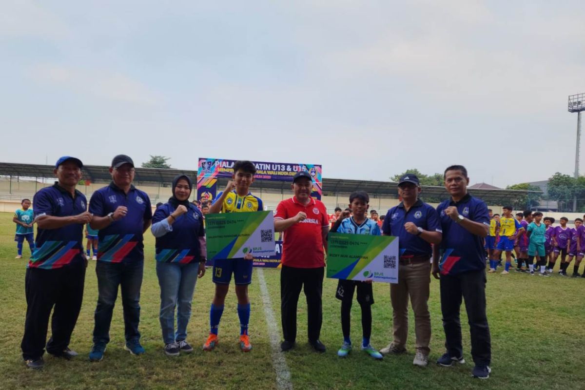 BPJamsostek Depok lindungi peserta Piala Soeratin U-13 dan U-15