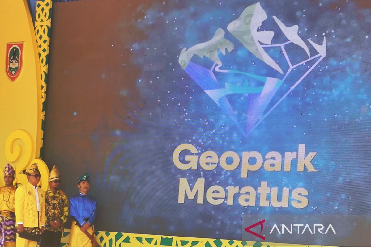 Gubernur Kalsel resmikan logo baru Geopark Maratus