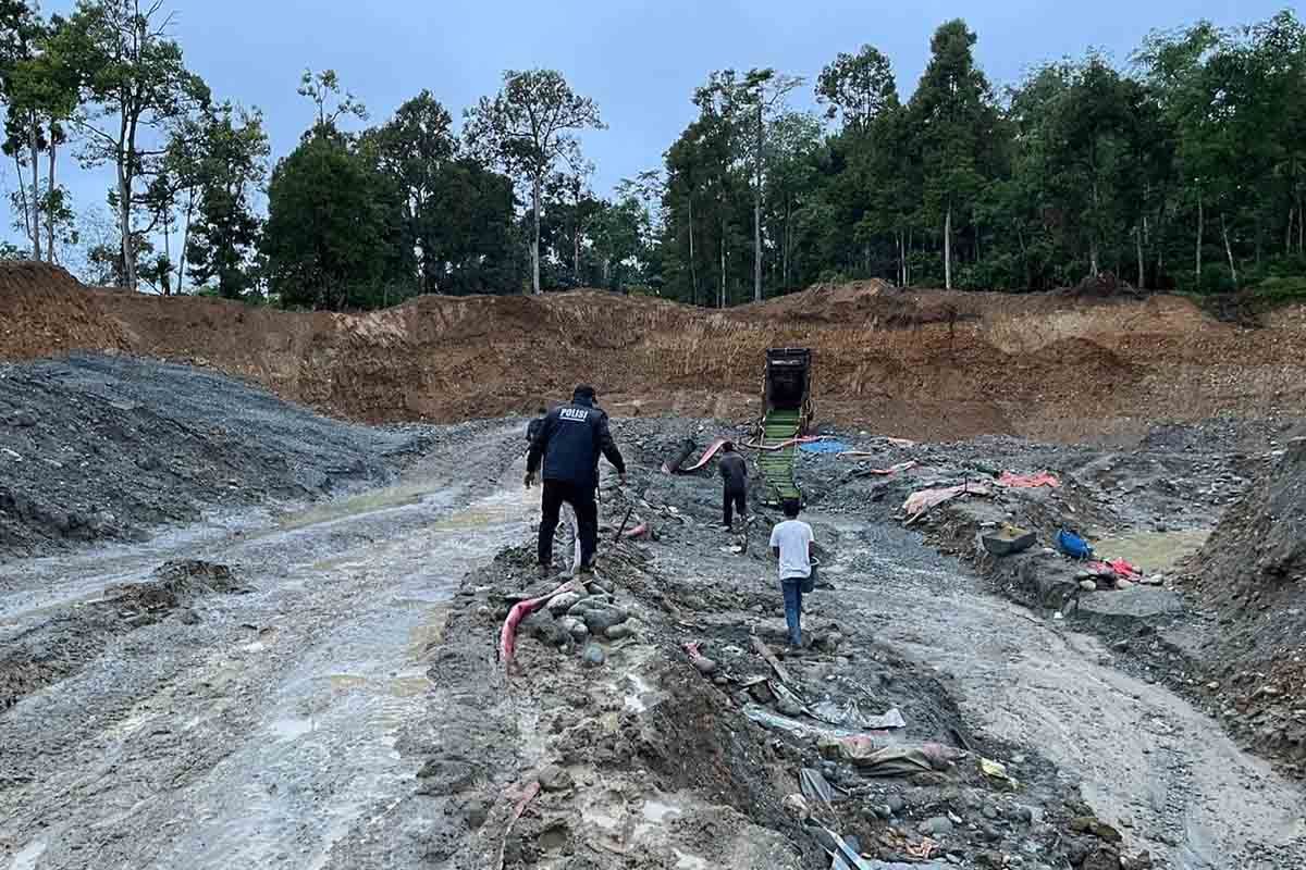 Polda Aceh usut dugaan tambang ilegal di pedalaman Aceh Barat