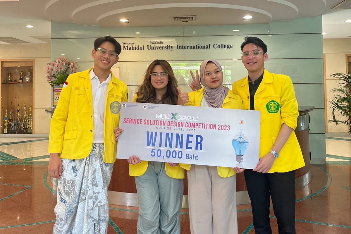 UI raih juara lomba bisnis teknologi medis di Thailand