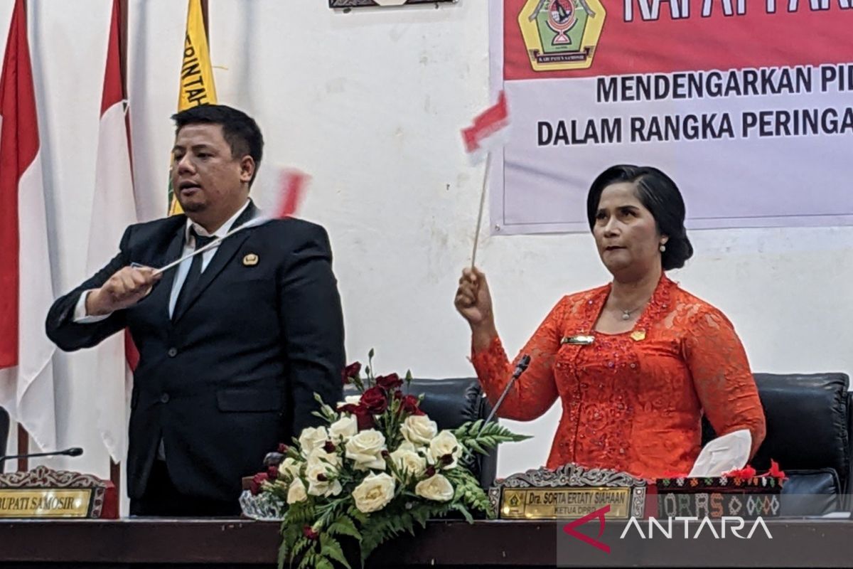 Bupati Samosir minta jajaran tak terlena WTP enam kali beruntun