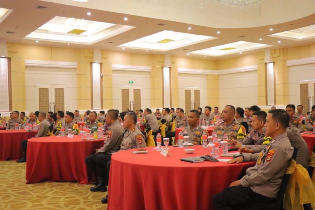 Polda Lampung siap wujudkan personel Bhabinkamtibmas yang profesional guna sukseskan Pemilu 2024