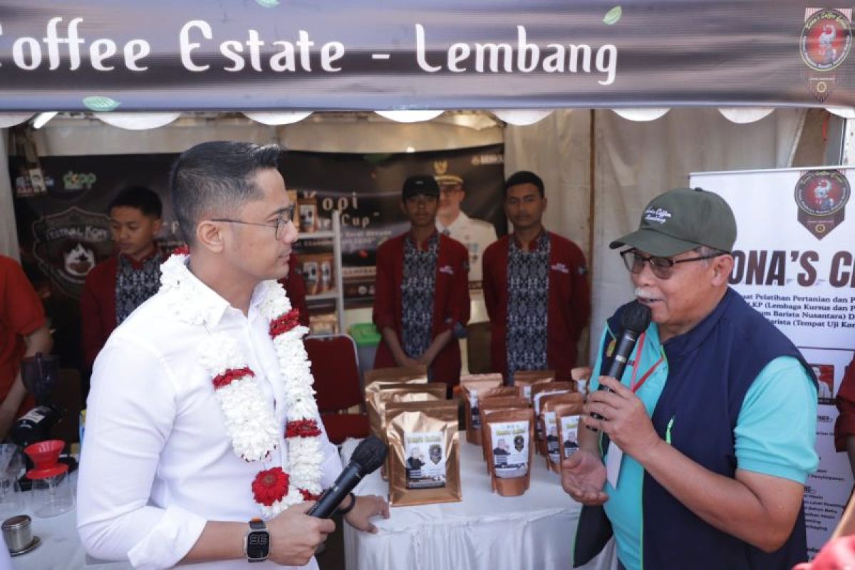 Biji kopi Bandung Barat kembali diekspor