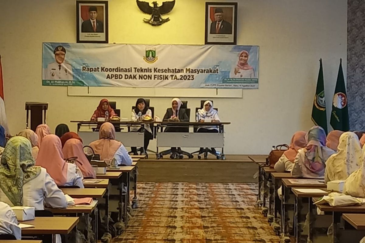 Banten tingkatkan kesehatan ibu dan anak lewat pemeriksaan AnC