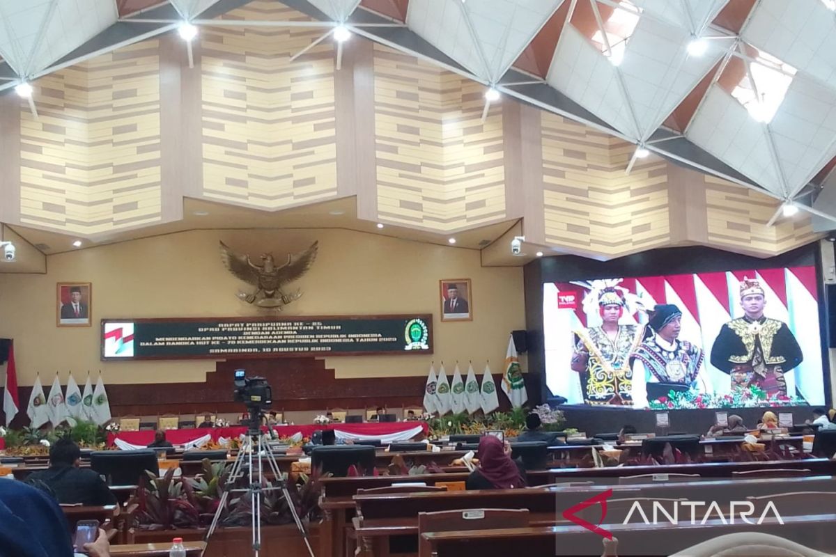 DPRD Kaltim: Pidato Presiden Jokowi tunjukkan harapan optimistis