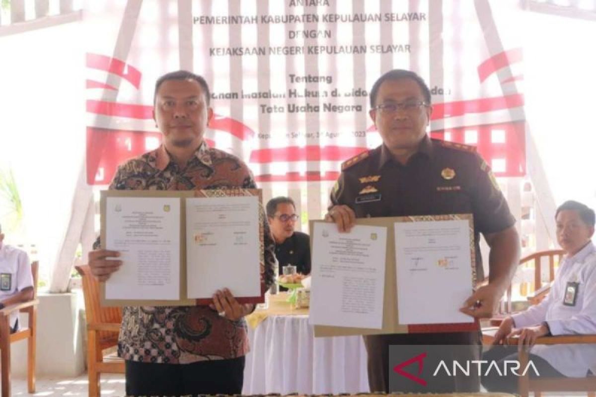 Pemkab Selayar-Kejari tandatangani MoU penanganan perdata dan TUN