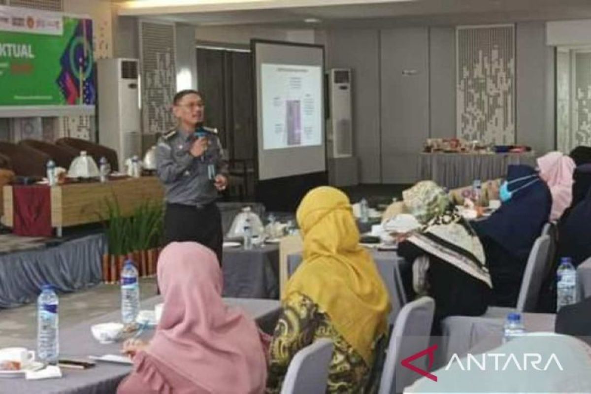 Kemenkumham Sulsel edukasi tentang KI kepada pelaku ekraf Makassar
