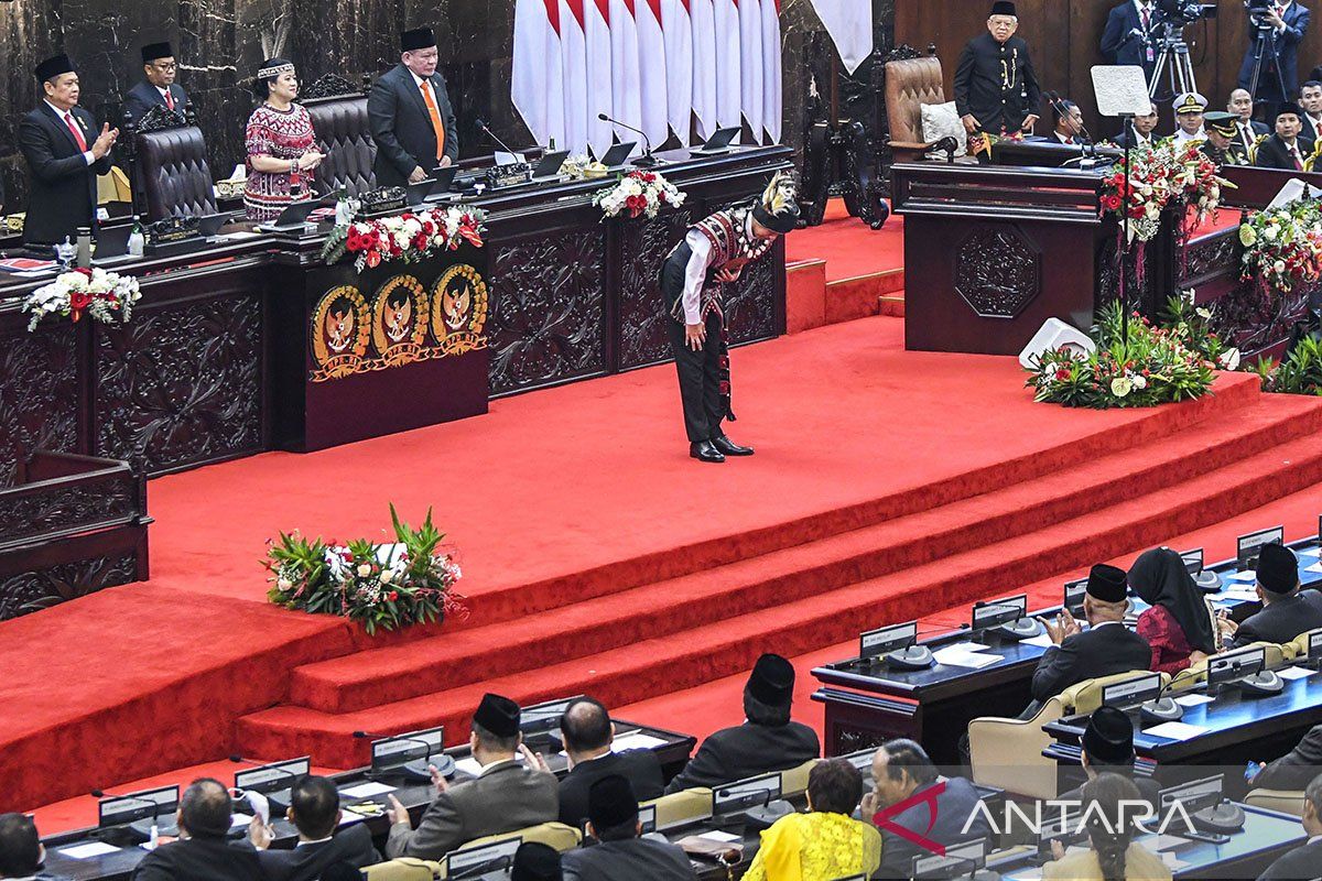 Presiden Jokowi berterima kasih atas dukungan seluruh pihak