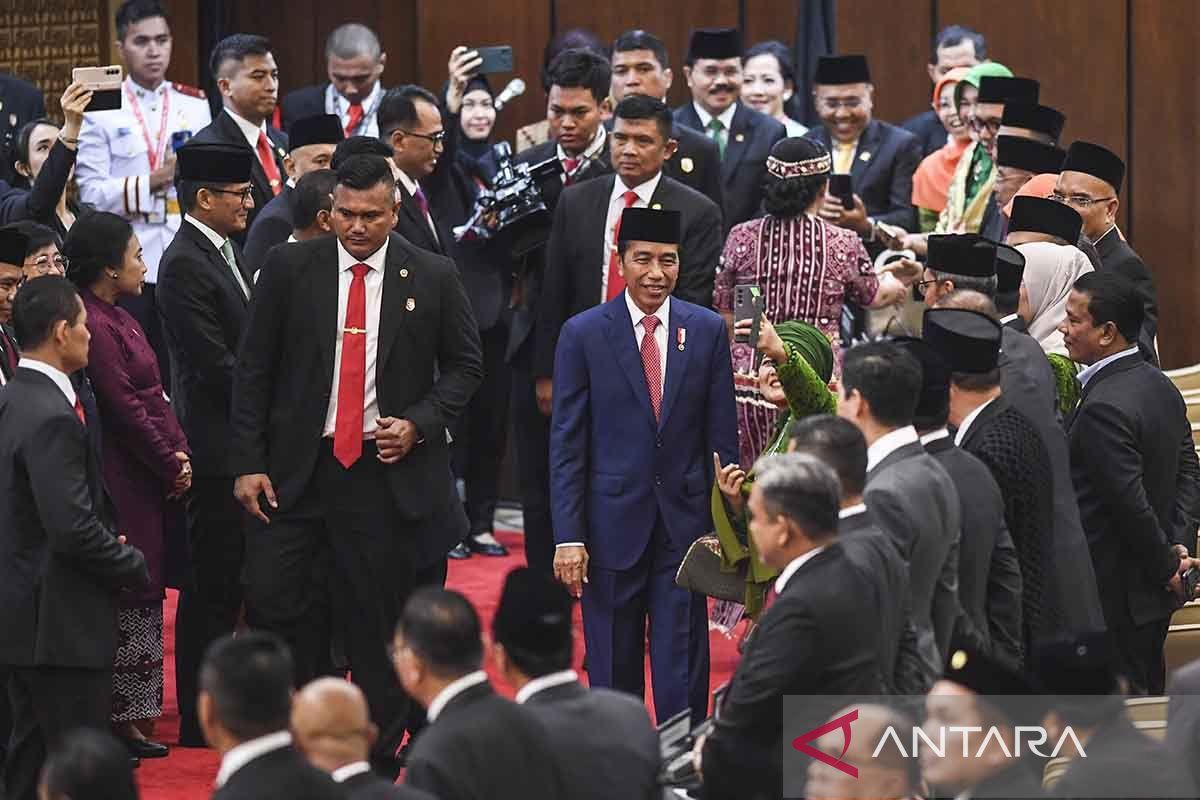 Jokowi: Pendapatan negara pada RAPBN 2024 sebesar Rp2.781,3 triliun