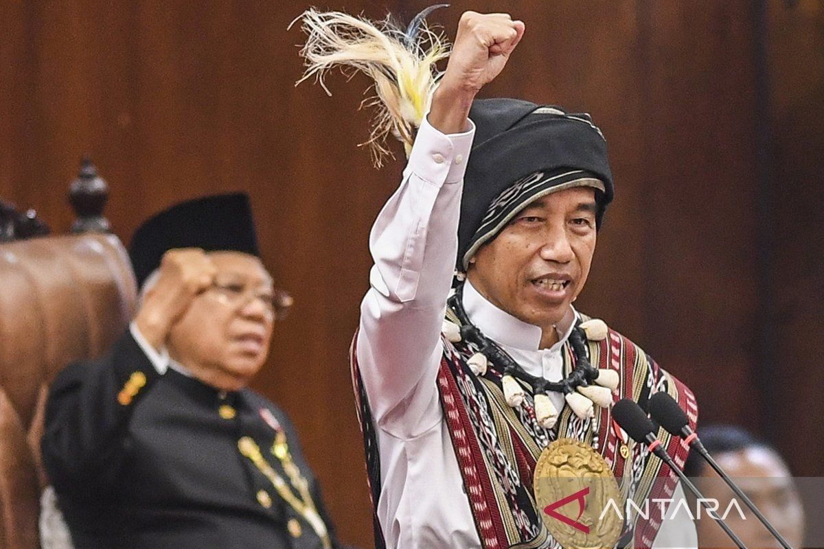 Presiden Jokowi: Kita harus lari maraton untuk mencapai Indonesia Emas