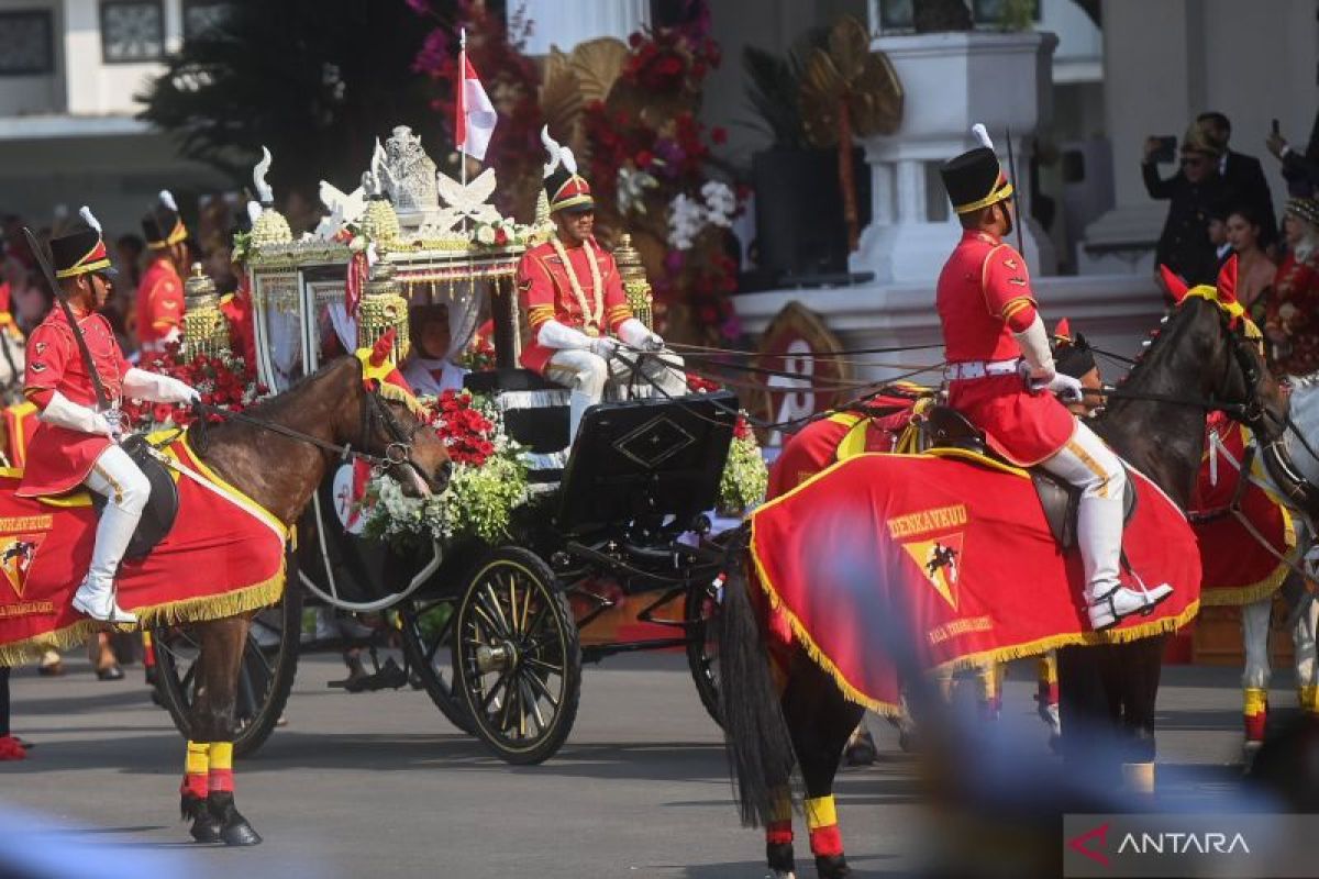 Duplikat Bendera Merah Putih dan Teks Proklamasi dikembalikan ke Monas