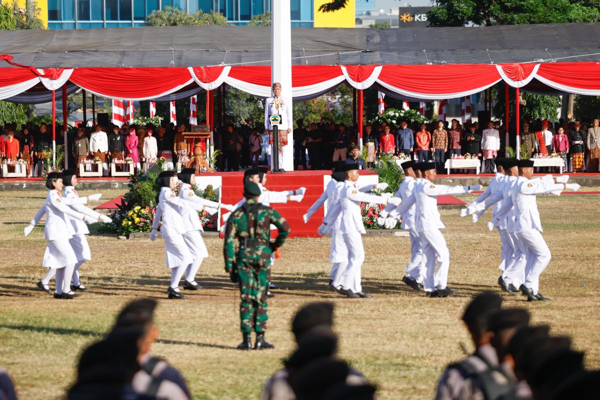 Perwakilan negara tetangga hadiri upacara HUT Ke-78 RI di Semarang