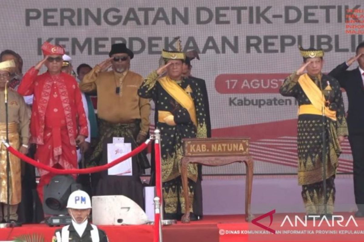 Mendagri apresiasi paskibraka sukses kibarkan bendera merah putih di Natuna