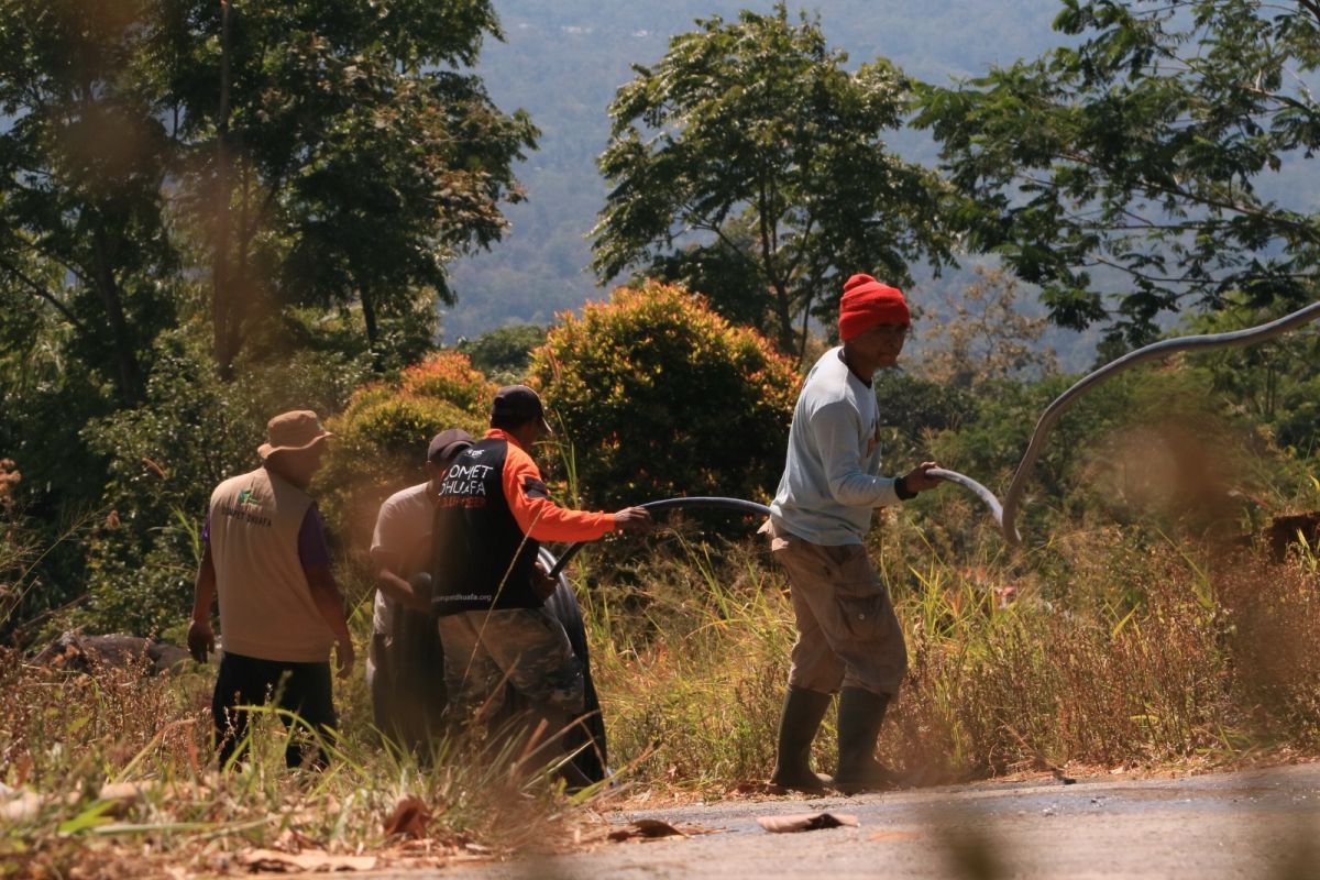 Dompet Dhuafa resmikan program air untuk kehidupan di lereng Gunung Merbabu