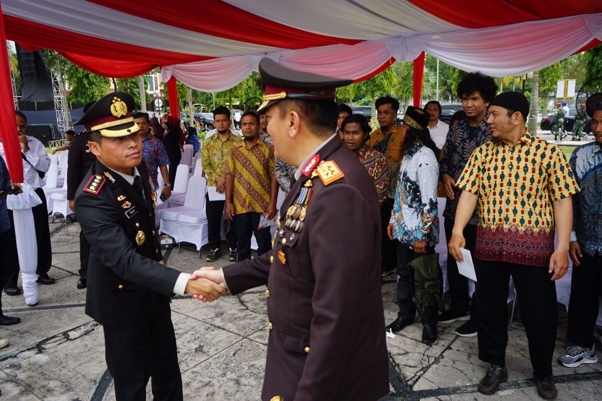 16 eks napi terorisme hadiri upacara Kemerdekaan RI di Pekanbaru