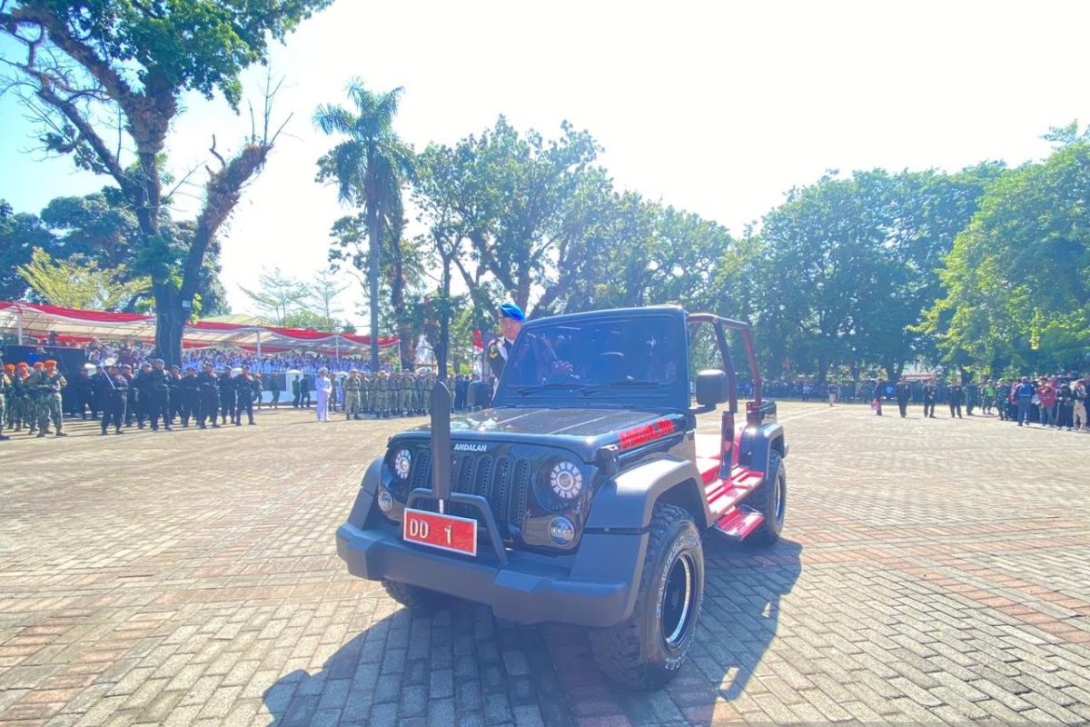 Mobil listrik rakitan siswa SMKN II Pangkep dipamerkan di HUT ke-78 Kemerdekaan RI