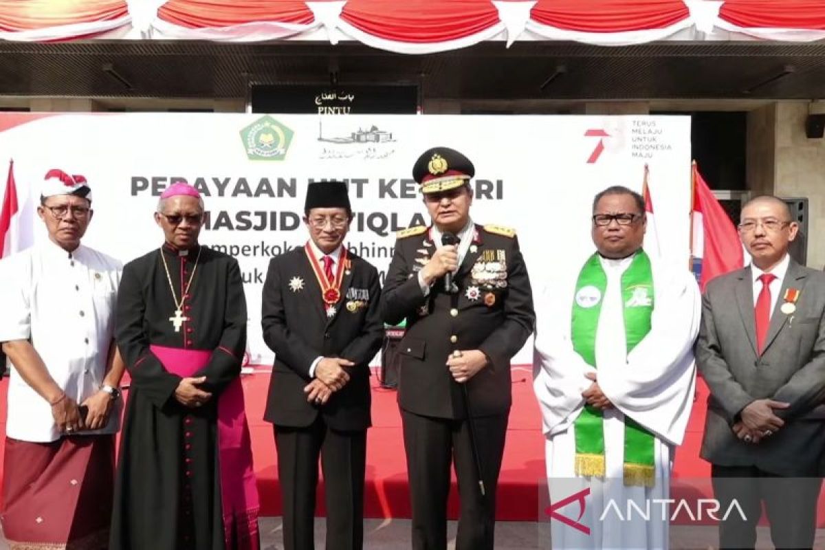 Intoleransi adalah bibit penghancur NKRI, kata Kepala BNPT saat HUT RI